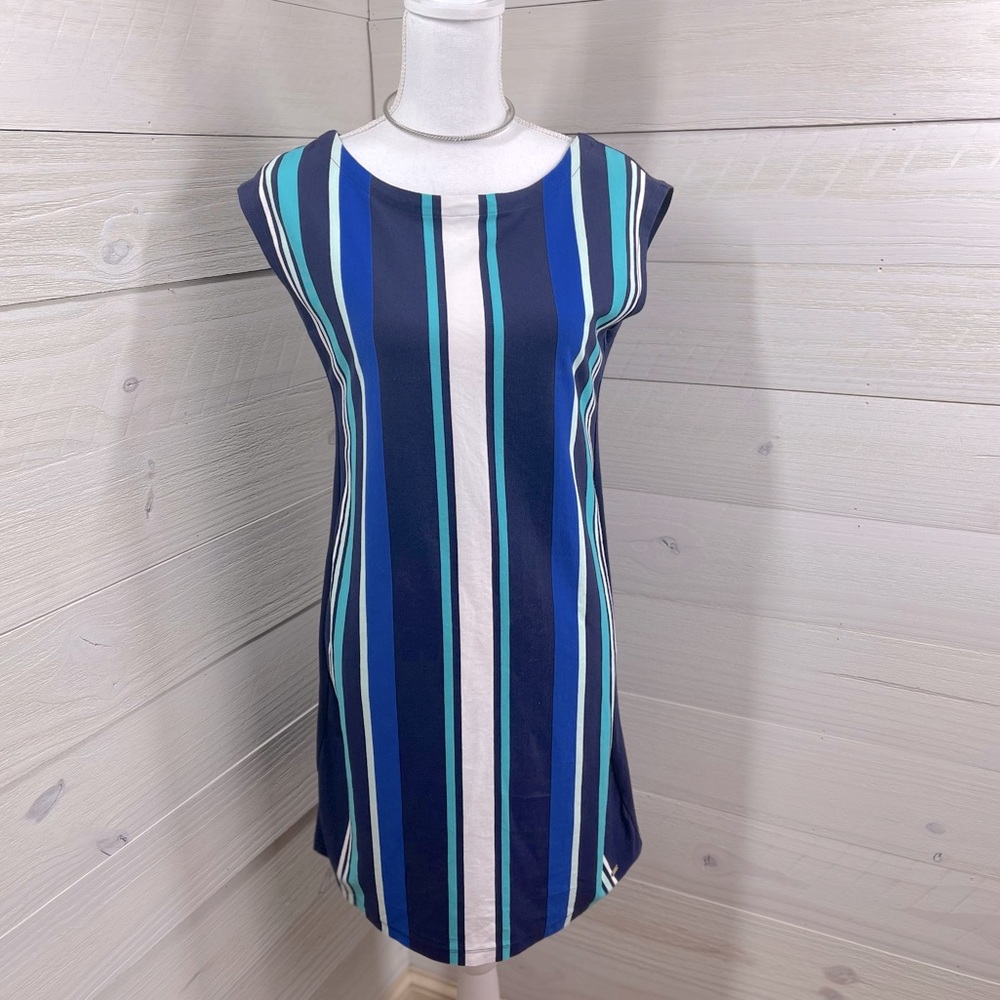 Tommy Hilfiger Striped Front Dress S FREE SHIP